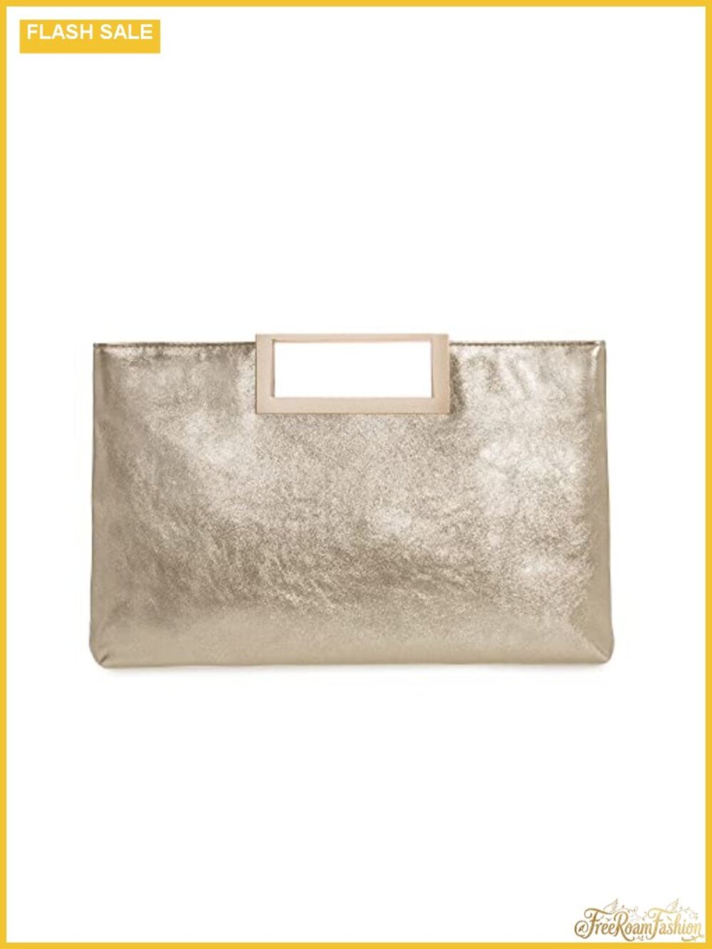 Faux Leather Convertible Clutch Purse Evening Bag with Chain Strap